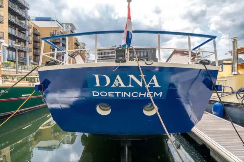 Historic Dutch Barge, Idyllic Location Hotel Londra Exterior foto
